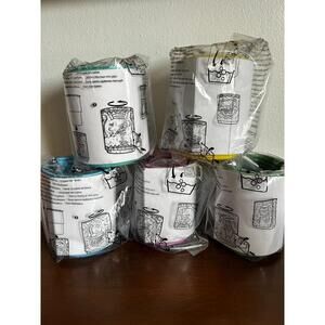 2024 Burger King SpongeBob Tiki Cups Lot of 5 Sealed